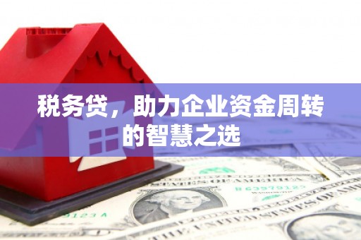 东方税务贷，助力企业资金周转的智慧之选