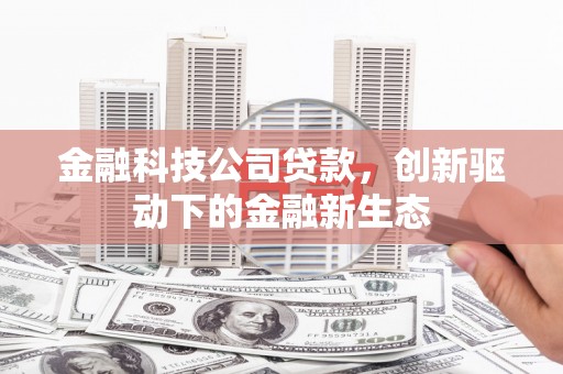 东方金融科技公司贷款，创新驱动下的金融新生态