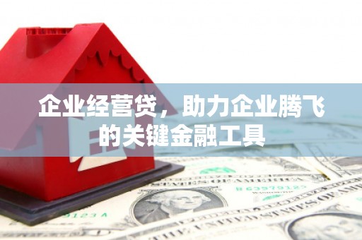 东方企业经营贷，助力企业腾飞的关键金融工具