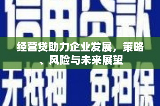 东方经营贷助力企业发展，策略、风险与未来展望