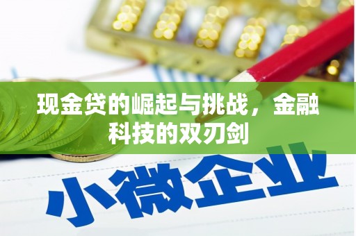 东方现金贷的崛起与挑战，金融科技的双刃剑