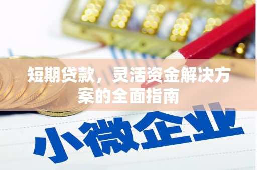 东方短期贷款，灵活资金解决方案的全面指南