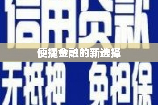 东方便捷金融的新选择