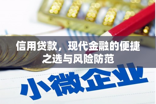 东方信用贷款，现代金融的便捷之选与风险防范