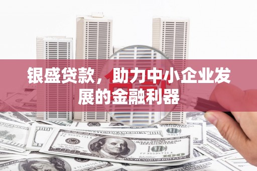 东方银盛贷款，助力中小企业发展的金融利器