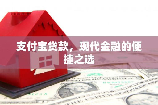 东方支付宝贷款，现代金融的便捷之选