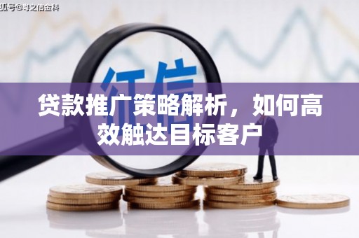 东方贷款推广策略解析，如何高效触达目标客户