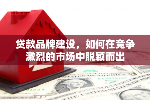 东方贷款品牌建设，如何在竞争激烈的市场中脱颖而出