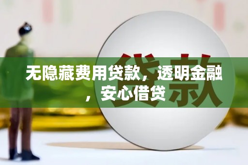 东方无隐藏费用贷款，透明金融，安心借贷