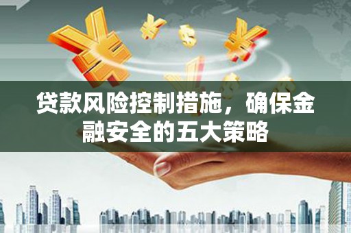 东方贷款风险控制措施，确保金融安全的五大策略