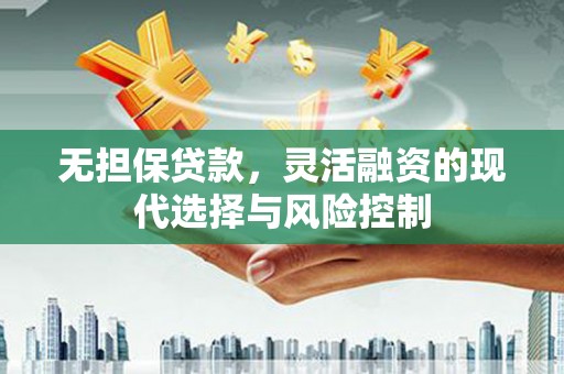 东方无担保贷款，灵活融资的现代选择与风险控制