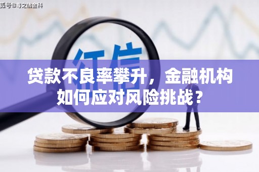 东方贷款不良率攀升，金融机构如何应对风险挑战？