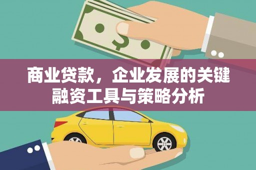 东方商业贷款，企业发展的关键融资工具与策略分析