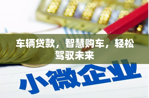 东方车辆贷款，智慧购车，轻松驾驭未来