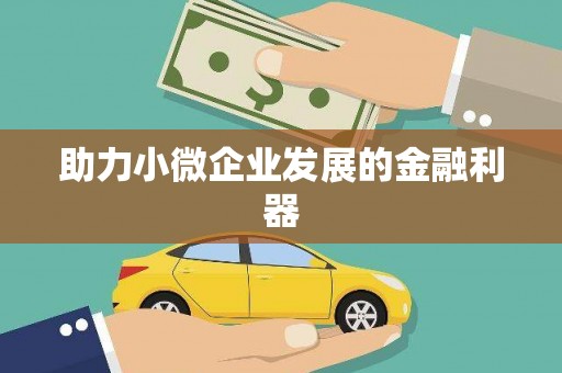 东方助力小微企业发展的金融利器
