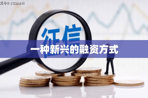 东方一种新兴的融资方式