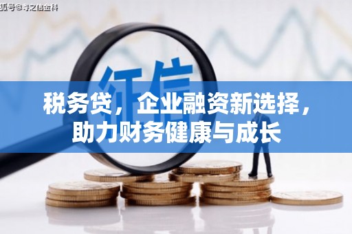 东方税务贷，企业融资新选择，助力财务健康与成长